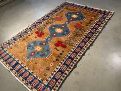 PERSIAN VINTAGE RUG 4'.2"X 7'.0"