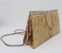 Salvator Feragamo Python Clutch