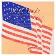 We the People by Steve Kaufman (1960-2010)