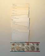 2 Each 1969 1973 1975 1977-8 1980 US  Mint Sets