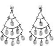 Sterling Silver Chandelier Earring