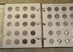 Estate Lot Of Coin Books With Coins