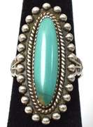 Beautiful Turquoise Ring in Sterling Silver