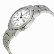Seiko Automatic White Dial Stainless Steel Men's Watch