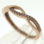 Favorite Rose Gold Ring with Diamonds
