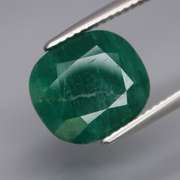 Top green UNHEATED 5.41ct Colombian Emerald