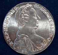 Austria 1 Thaler Maria Theresa Silver Restrike