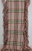 Burberry Pink Cashmere Scarf