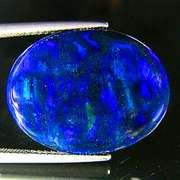 Mesmerizing! 8.76ct rare blue flashing Black Opal