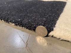DECORATIVE WOOL RUG 5x8