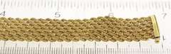 Fabulous Yellow Gold 7 Strand Rope Bracelet