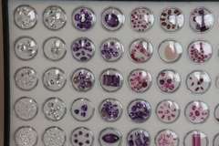 Tray of Colored Stones