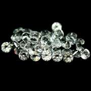 Amazing 41 piece 5.37ct 3mm diamond cut Zircon Parcel