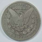 Key date 1890-CC Morgan Silver Dollar in circ