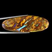 Huge! Electric flashing! 53.15ct high grade Boulder Opal