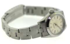Rolex Oyster Perpetual Silver index Dial watch
