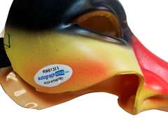 Malcolm McDowell Autographed Clockwork Orange Mask ACOA Witness