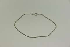 Italian Sterling Silver Rope Chain Bracelet
