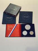 4 Proof 3 Piece Silver 1776  Bicentennial Sets