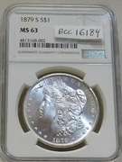 1879-S Morgan Dol NGC MS-63