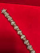 14K YELLOW GOLD DIAMOND BRACELET WITH 7.00 CARATS OF DIAMONDS