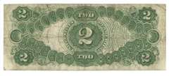 Series of 1917 Large Size $2 Legal Tender Note