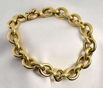 Practical 14k Link Bracelet