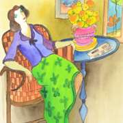 Untitled by Tarkay (1935-2012)
