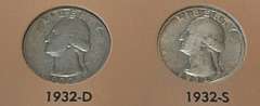 Washington Quarters Complete 1932-1998