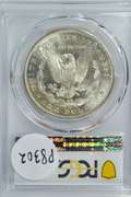 Near Gem BU 1881-S Morgan Silver Dollar. PCGS MS64