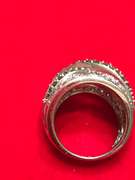 LADIES 14K WHITE GOLD DIAMOND RING