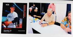 Denny McLain, Tigers Autographed Photo w/Signing Pic