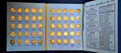 Vintage Estate Book Of Roosevelt Dime 1946