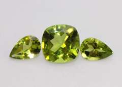 Vivid Natural Peridot Set - 7.15 cts.