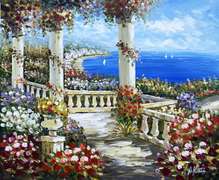 BEAUTIFUL  HAND PAINTED OIL PAINTING ON CANVAS