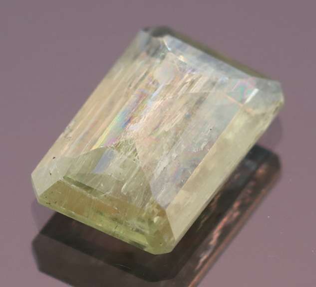 Gorgeous 4.62ct emerald cut Scapolite