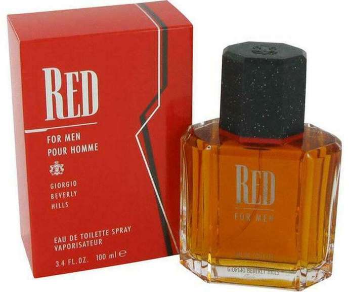 RED by Giorgio Beverly Hills 3.4 Cologne New in BOX