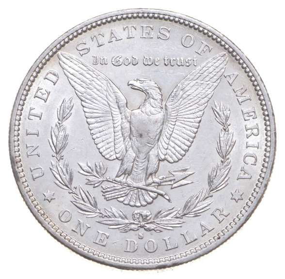 1884-S Morgan Silver Dollar