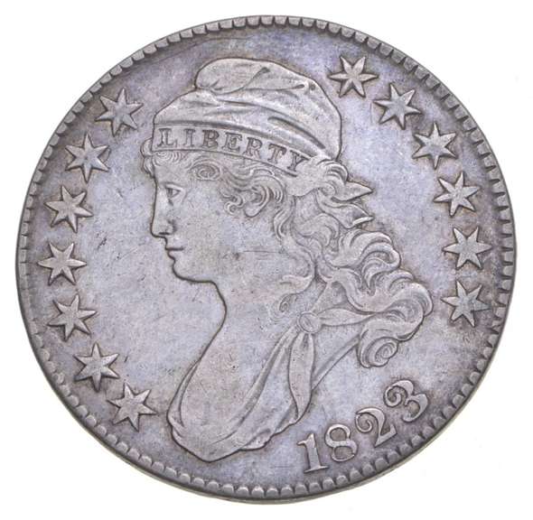 1823 Capped Bust Half Dollar