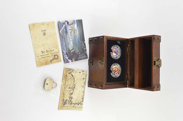 2011 Niue $2 1 Oz .999 Fine Silver - 4 Coin Set - Fancy Display & COA