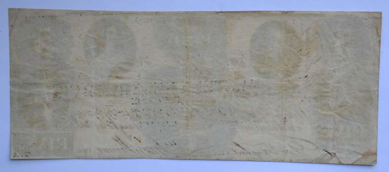$ 5 Western Reserve Bank At Warren Ohio 1860 Note