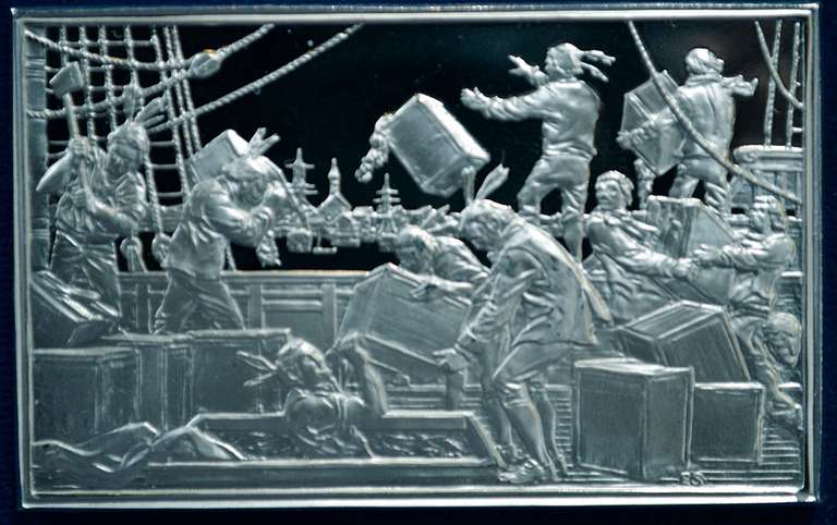 Franklin Mint Bicentennial Council The Thirteen Original States Ingot # 1