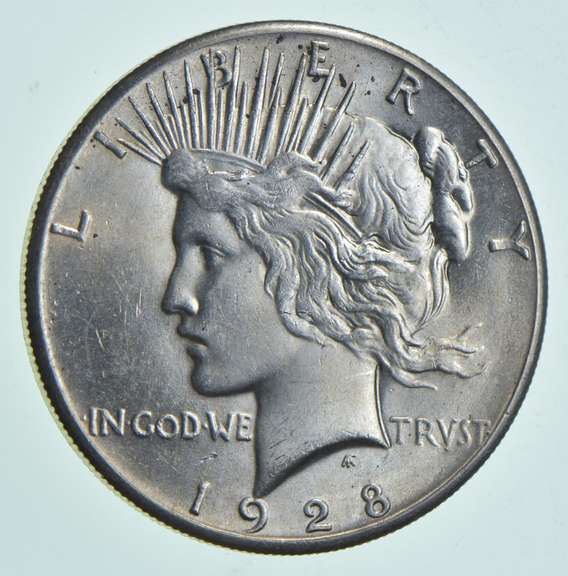 1928 Peace Silver Dollar