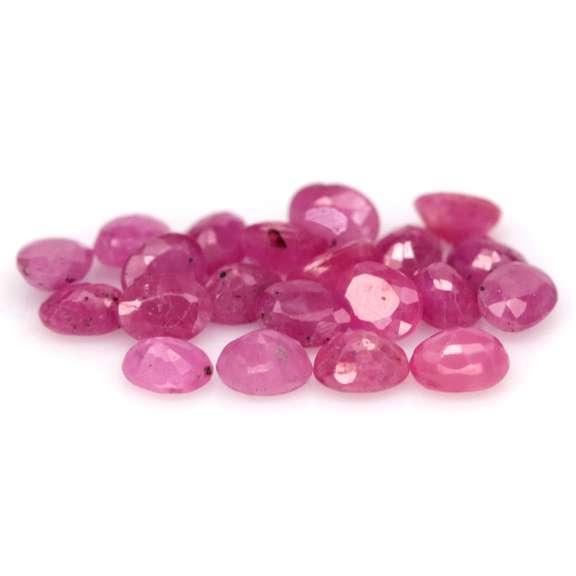 Fantastic 5.59ct HEATED ONLY Burmese Ruby set