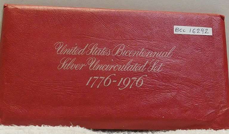 1976 Sil Unc 3 pc BiCentennial 40% Sil