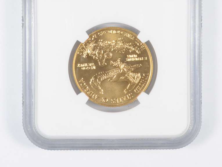 MS69 1999 $25 American Gold Eagle - Graded NGC
