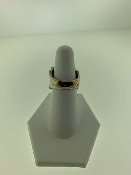 Sterling Silver Wide Wave Ring