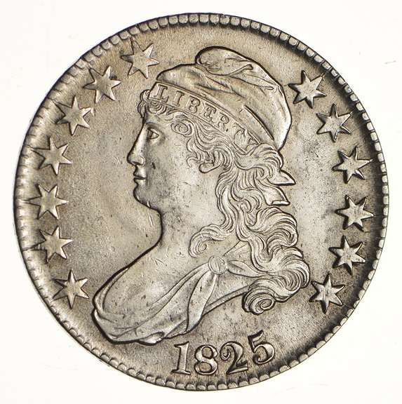1825 Capped Bust Half Dollar - Choice