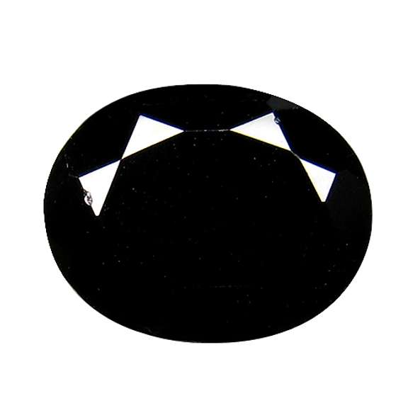 Elegant 3.29ct unheated  black Spinel