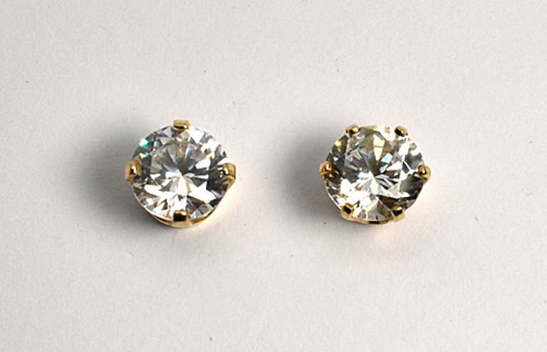 Popular CZ Stud Earrings